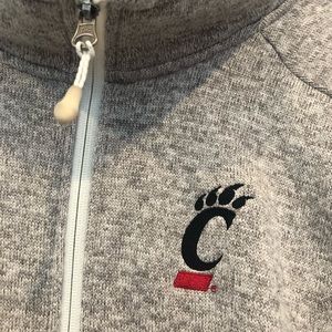 Charles River Apparel Tops - University of Cincinnati Zip-Up and Hat Bundle! Charles River Apparel Tops - University of Cincinnati Zip-Up and Hat Bundle!